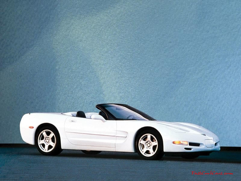 Corvette Convertible white C5 model