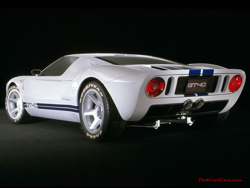 Ford GT40 Concept white