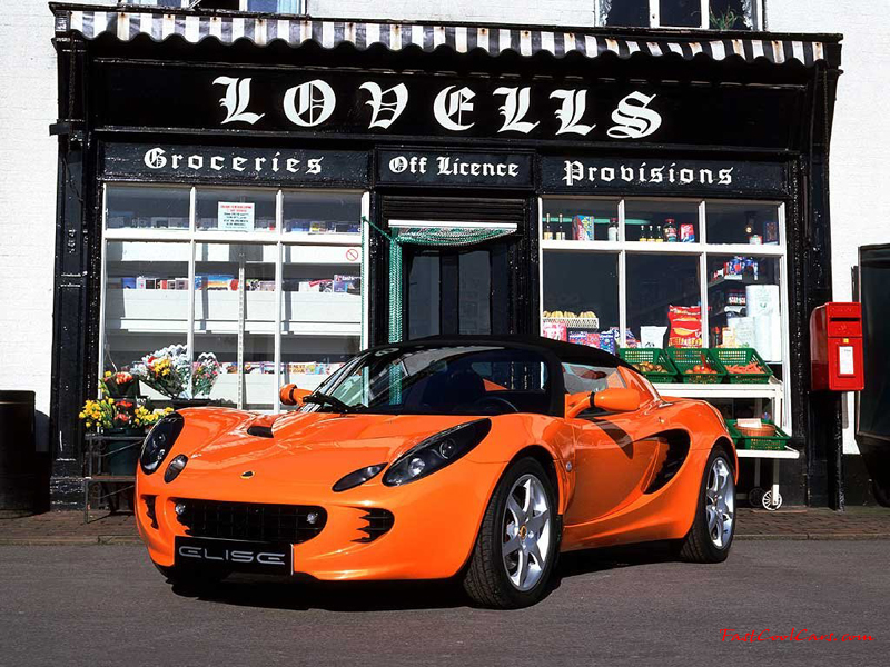 Lotus Elise Orange color, I like it