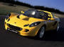 Lotus Elise, Yellow paint, nice. Left front angle view
