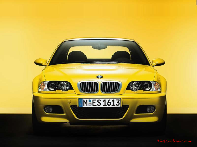 BMW M3 front view
