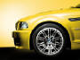 BMW M3 left front wheel and tire section