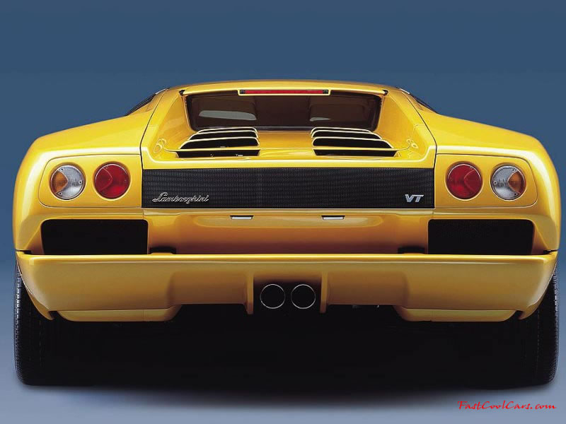Lamborghini Diablo rear