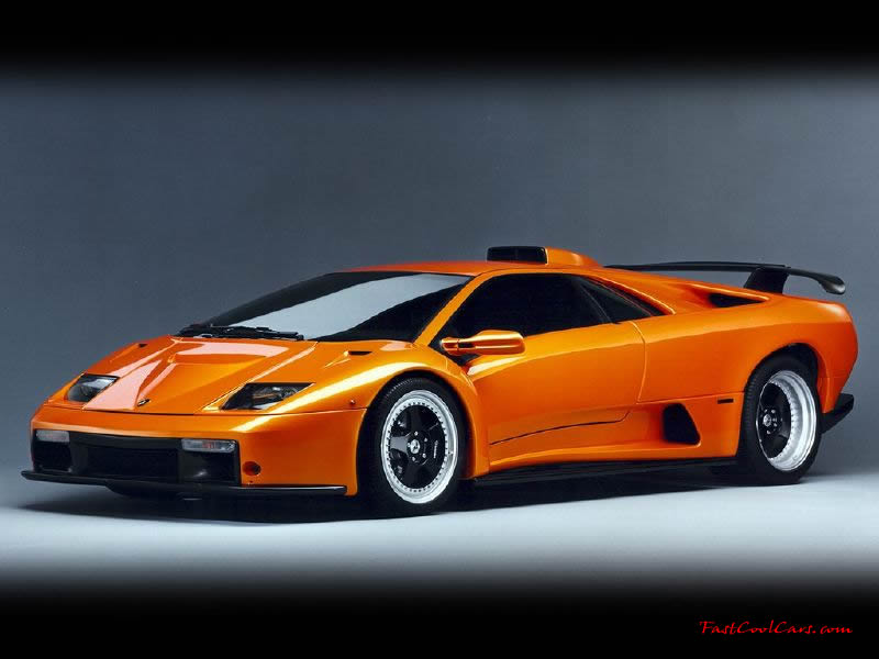Lamborghini Diablo cool paint