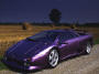 Lamborghini Diablo painted in purple