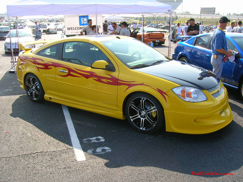 Nopi Nationals - Motorsports Supershow 2005, yellow on a cool vehicle always looks good.
