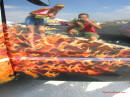 Nopi Nationals - Motorsports Supershow 2005, cool flameing paint job, check out the skull in the flame.