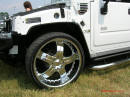 Nopi Nationals - Motorsports Supershow 2005, Hummer with many modifications and 26 inch chrome wheels.