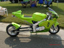 Nopi Nationals - Motorsports Supershow 2005, lime green mimi-bike customized.