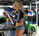 Nopi Nationals - Motorsports Supershow 2005, db audio model, Lacy, sexy lady.