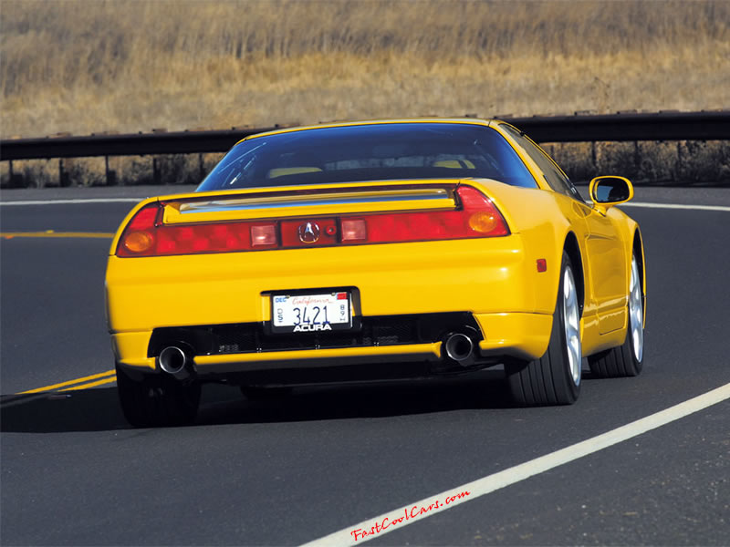 Acura NSX on fast cool cars free wallpaper section