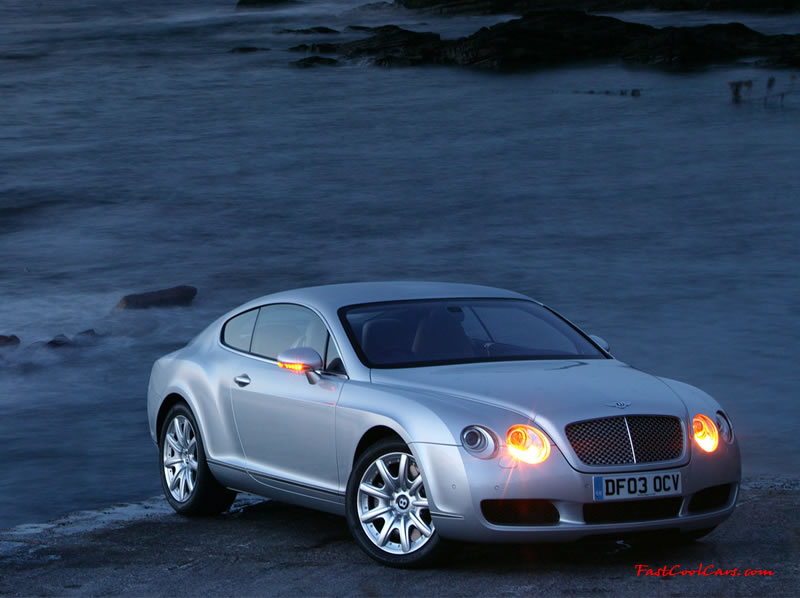 Bentley GT on fast cool cars free wallpaper section