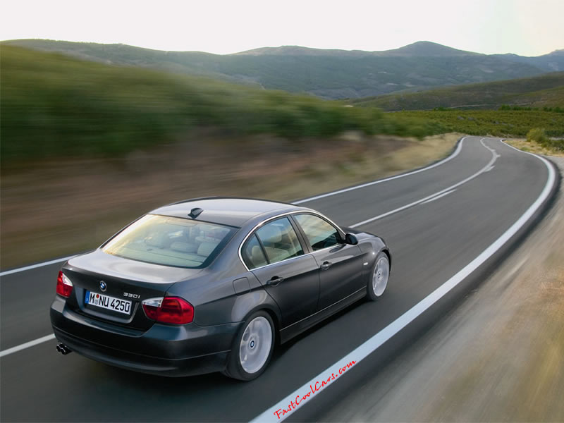 BMW 330i on fast cool cars free wallpaper section