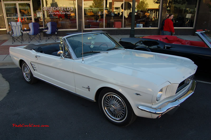 Dalton, GA - Cruise in, car show, Fast Cool Cars here on October 14 - Classic Ford Mustang Convertible