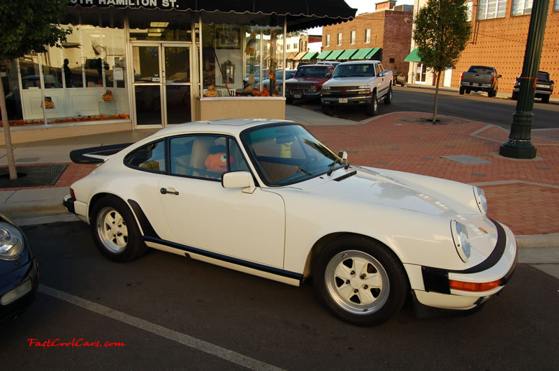 Dalton, GA - Cruise in, car show, Fast Cool Cars here on October 14 - Porsche with Ernie sitting in it too.