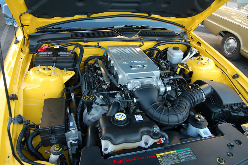 Dalton, GA - Cruise in, car show, Fast Cool Cars here on October 14 - Yellow Ford Mustand GT