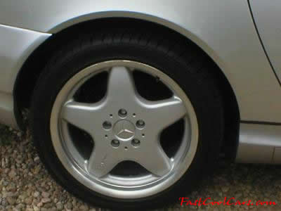 1999 Mercedes-Benz SLK Hardtop Convertible stock wheels