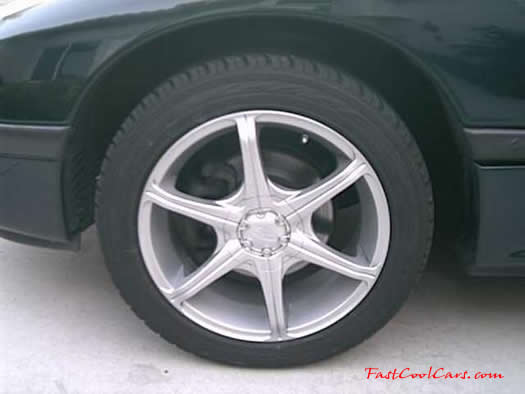 1993 Dodge Stealth American Eagle wheels with Falken tires.