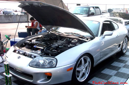 Lowriders that have been lowered, dropped, slammed, and scraping. Toyota Supra low rider.